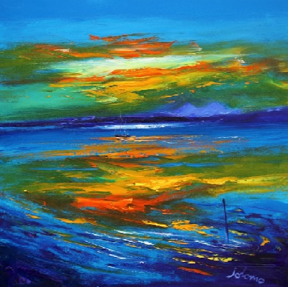 Sunset when heading down Loch Sween 24x24
RESERVED